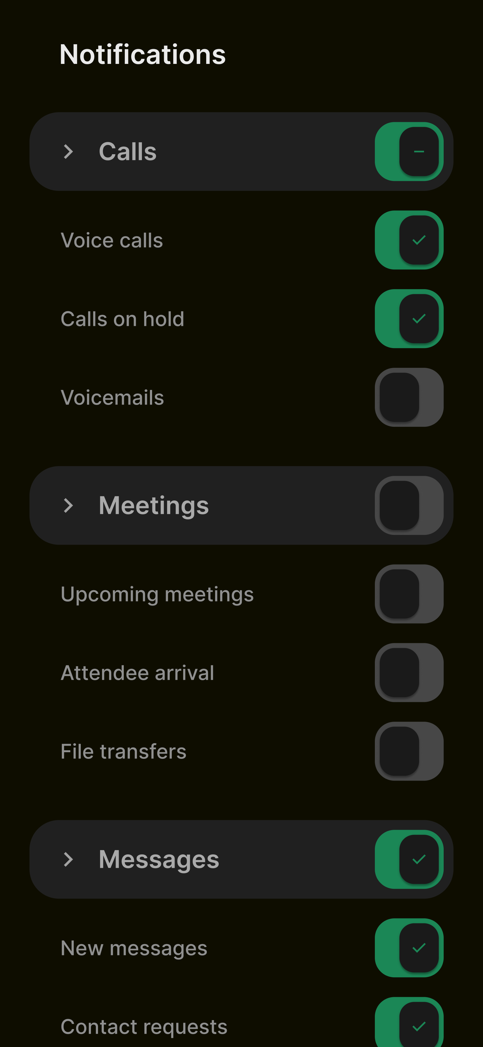 Toggle switch in context