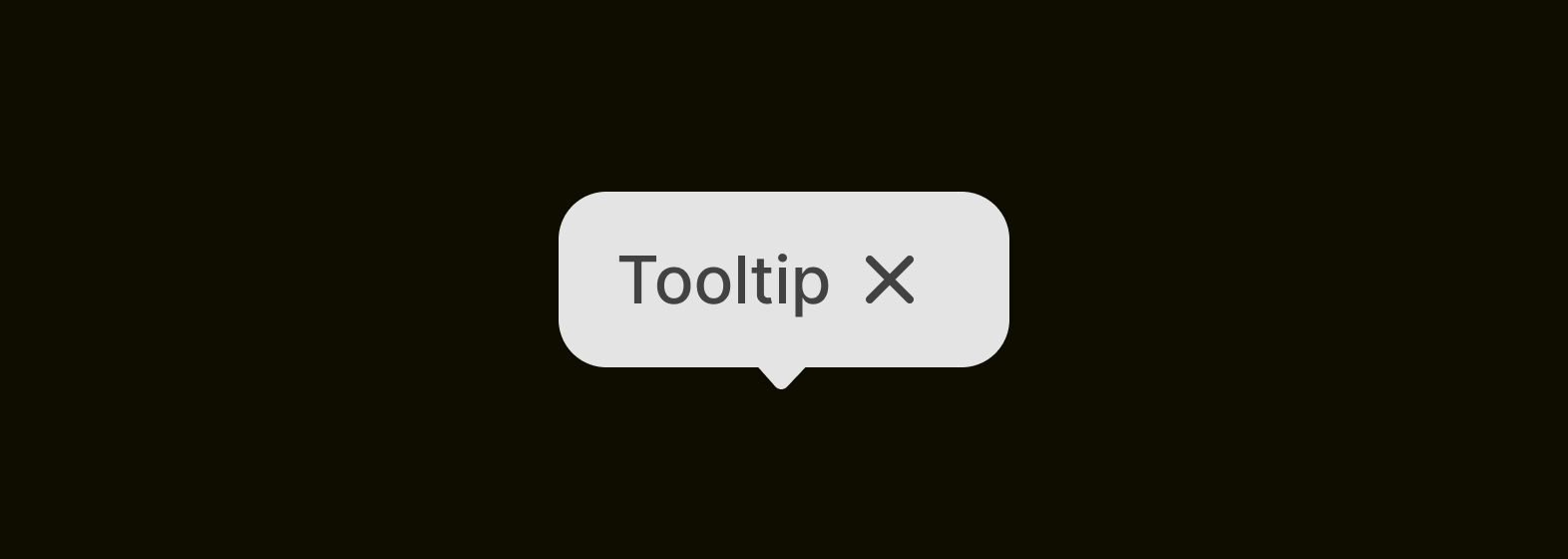 Tooltip component specifications